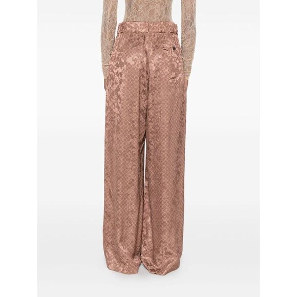 Dries Van Noten Women Pila Cotton Trousers - Picture 2 of 5